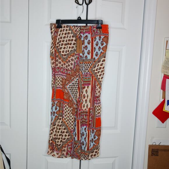 Christian Siriano New York Wide Leg Patchwork Pants NWT - Picture 4 of 13